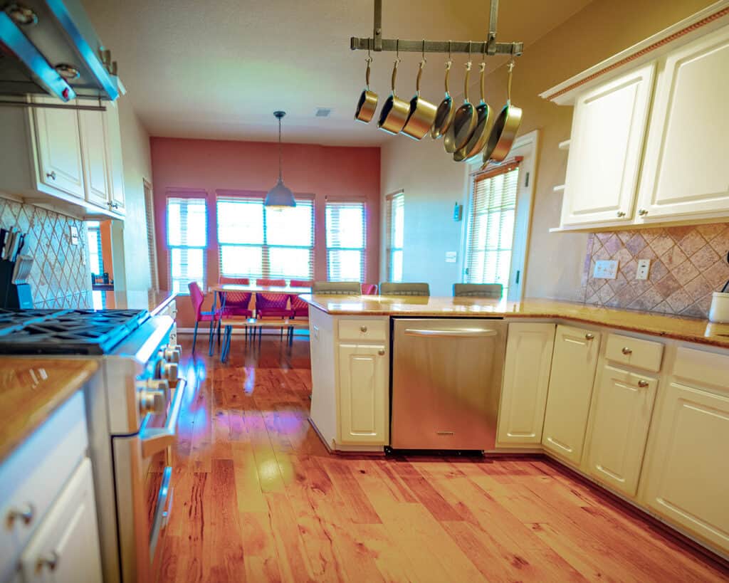 Kitchen inside the Royal Ranch Vacation Rental