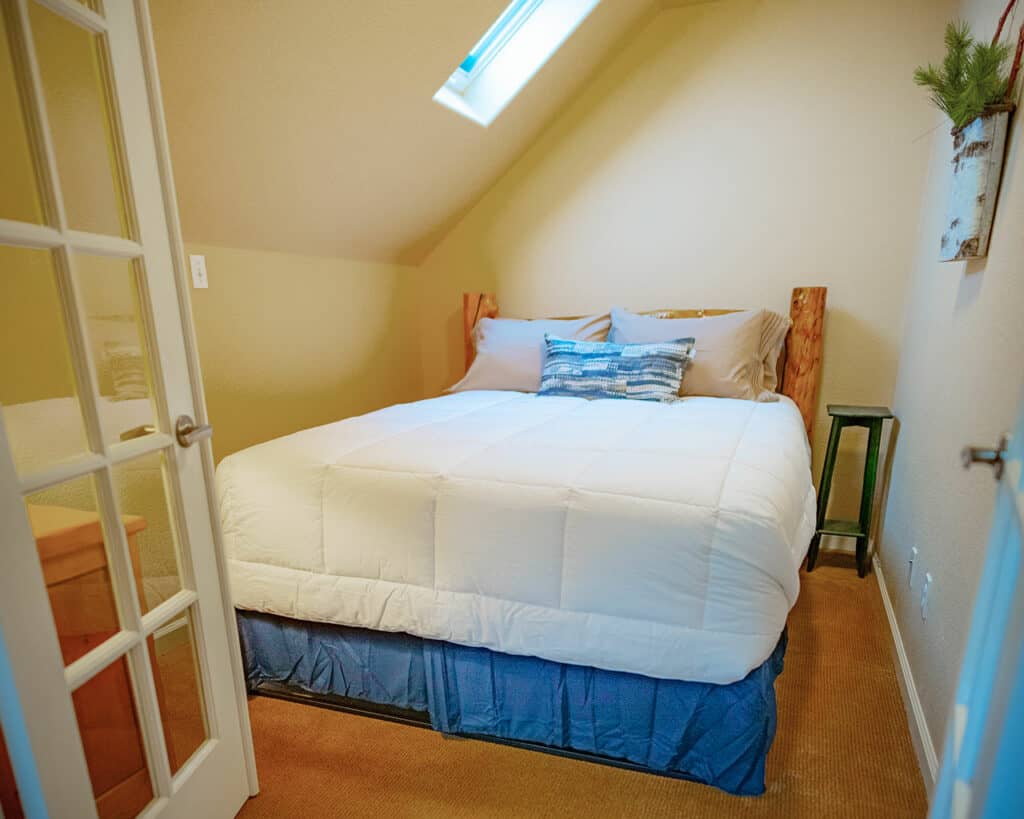 Royal Gorge Lodging - Bedroom inside the Royal Ranch Luxury Cabin in Colorado